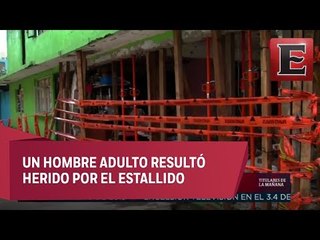 Así quedó la vivienda en Iztapalapa afecta por una explosión por acumulación de gas