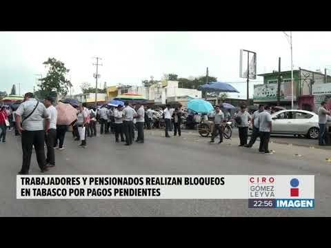 Tabasco vivió un día lleno de protestas | Noticias con Ciro