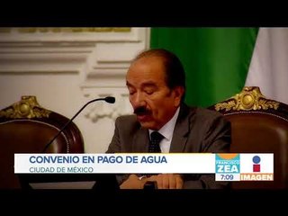 Conoce la forma en la que puedes establecer convenios para el pago del agua en la CDMX