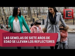 “El Chapo” emocionado de ver a sus hijas en su juicio