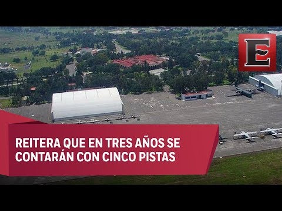 Obras del aeropuerto en Santa Lucía empezarán e...