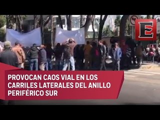 Habitantes de Acopilco exigen pagos por Tren Interurbano