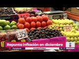 La inflación repunta 5.0% durante la primera quincena de diciembre | Noticias con Yuriria Sierra