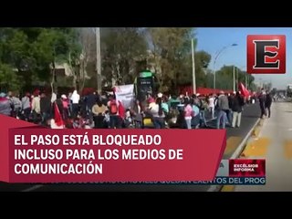Continúan bloqueos campesinos en la Cámara de Diputados