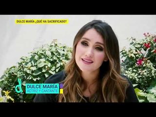 Dulce María ha hecho muchos sacrificios por sus sueños | De Primera Mano