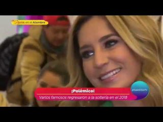 ¡Famosos que terminaron sus relaciones amorosas en 2018! | Sale el Sol