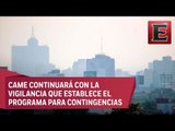 Continúa fase 1 de contingencia ambiental en Zona Noreste del Valle de México