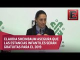 Se eliminarán cuotas mensuales en educación inicial a partir de 2019: Sheinbaum