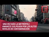 Contaminación y basura 'abrazan' el despertar navideño en CDMX
