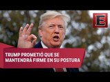 Donald Trump insiste en el que gobierno continuará parcialmente cerrado