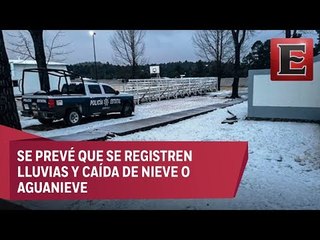 Continuarán nevadas y cierres a la circulación en Sonora