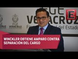 Winckler logra amparo para continuar como fiscal de Veracruz