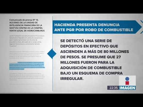 SHCP presentó primera denuncia ante PGR por huachicol | Noticias con Ciro Gómez Leyva