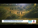 Migrantes intentan cruzar hacia Estados Unidos en Año Nuevo | Noticias con Francisco Zea