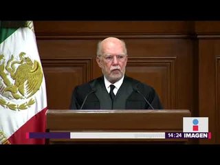Juan Luis González Alcántara Carrancá rinde protesta como ministro de la SCJN | Yuriria Sierra