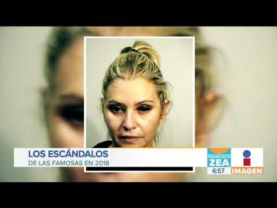 ¡Estos fueron los escándalos de las famosas que marcaron el 2018! | Noticias con Francisco Zea