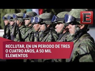 Gobierno federal convoca a mexicanos a integrar la Guardia Nacional