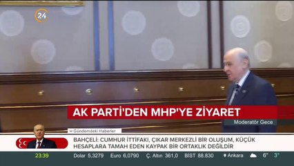 AK Parti'den MHP'ye ziyaret