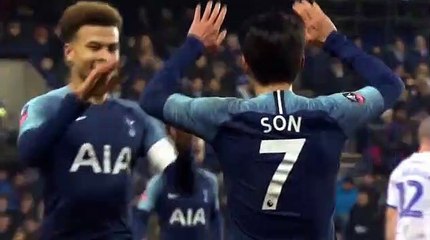 Tranmere Rovers - Tottenham 0-4 GOAL SON 04-01-2019