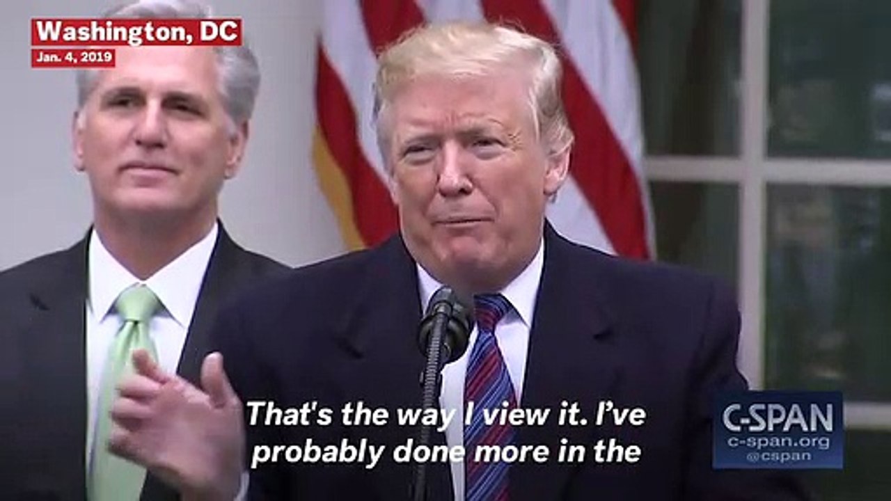 Trump Calls Rashida Tlaib's Profanity-Laced Call For His Impeachment 'Disgraceful'