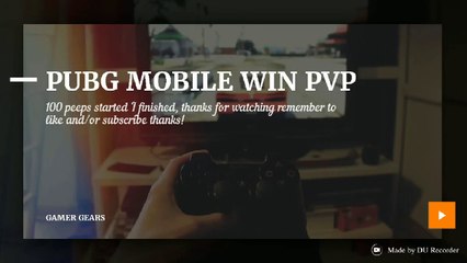 PUBG MOBILE EPIC WINNER WINNER CHICKEN DINNER, EPIC FIRST RUN! LOADS OF KILLS
