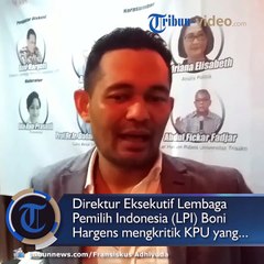 Télécharger la video: Krtitik KPU soal Pemilihan Panelis Debat Capres, Boni Hargen: KPU Sudah Masuk Angin