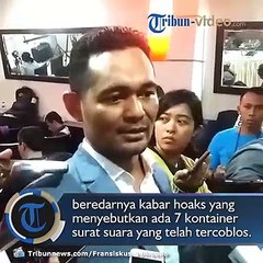 Soal Hoax 7 Kontainer Surat Suara, Boni Hargens Sebut Ada yang Berupaya Kacaukan Pemilu 2019