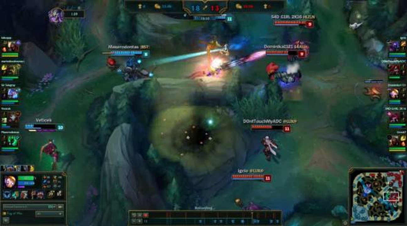 Sir Stingray Accidental Nunu Quadra Kill