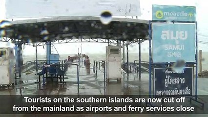 Tropical Storm Pabuk bears down on Thailand