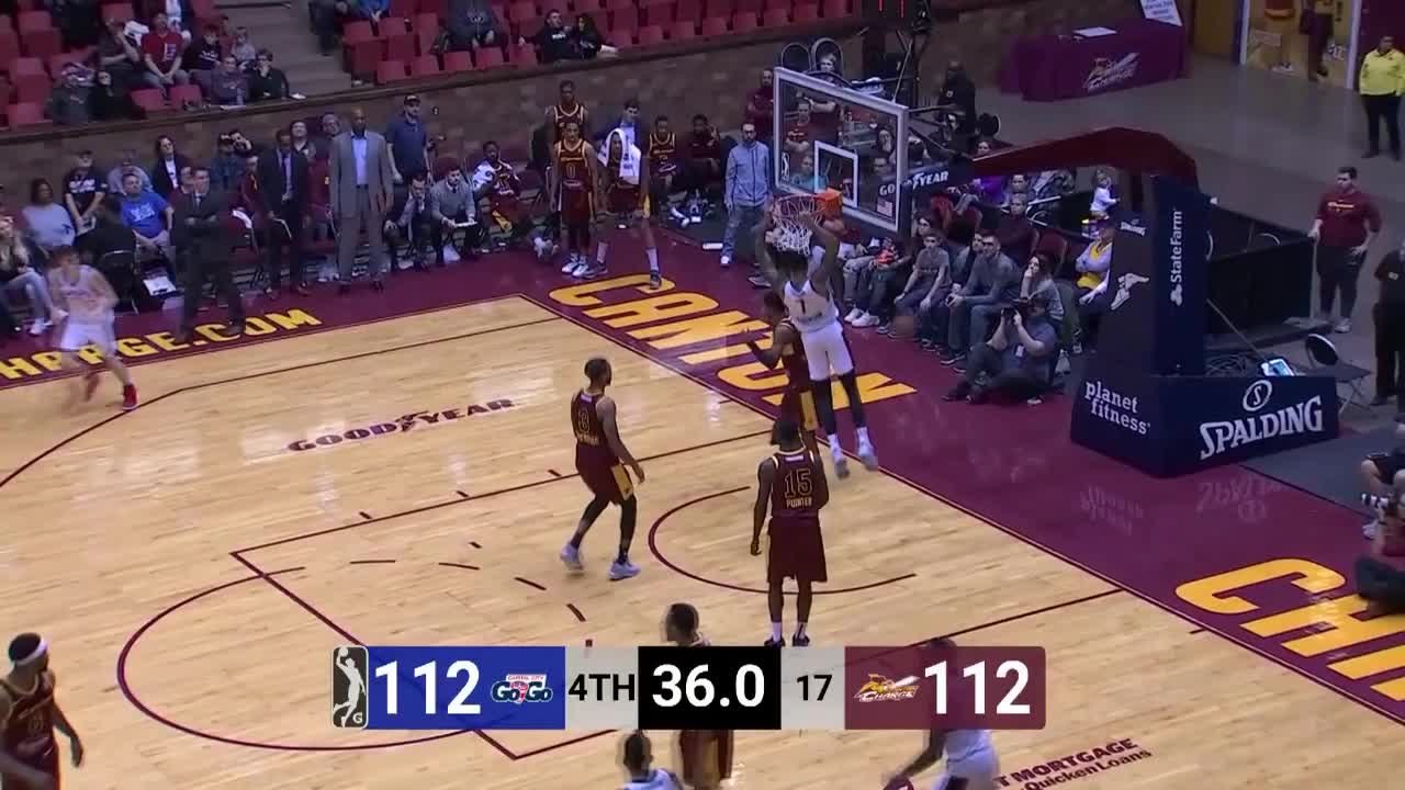 Devin Robinson skies for the big oop
