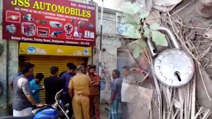 பத்துக்கும் மேற்பட்ட கடைகளில் கொள்ளை.கோவையில் போலீசார் தினறல்