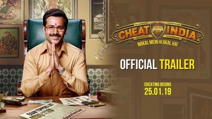 Cheat India Trailer - HD Official Trailer - Emraan Hashmi - Soumik Sen - Releasing 25 January