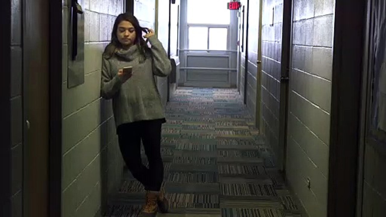 Girl texting