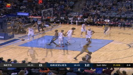 Brooklyn Nets at Memphis Grizzlies Raw Recap