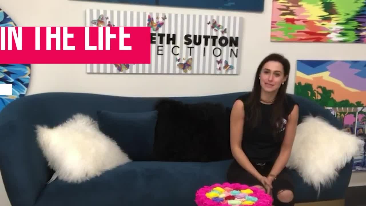 A Day in the Life of Contemporary Artist Elizabeth Sutton