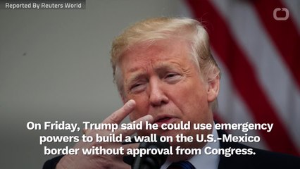Trump Says He Could Use Emergency Powers To Build Wall