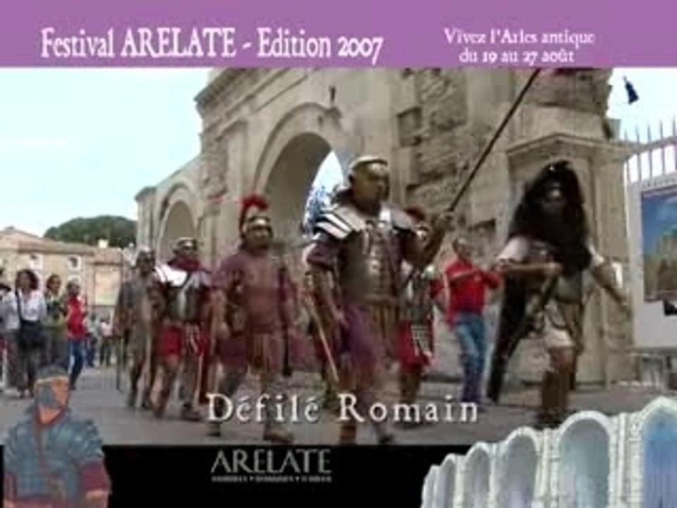 Festival Romain Arelate - Pixel Events - Video Arles