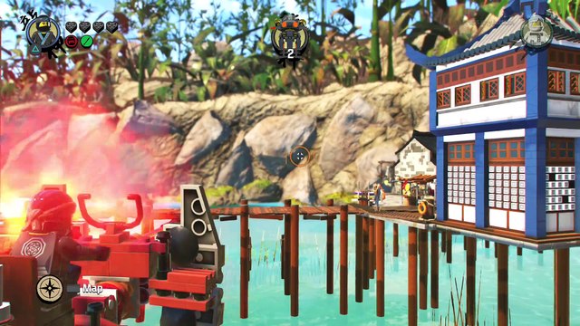 The LEGO Ninjago Movie Videogame — Walkthrough Part 3 — GIANT GARMABOT