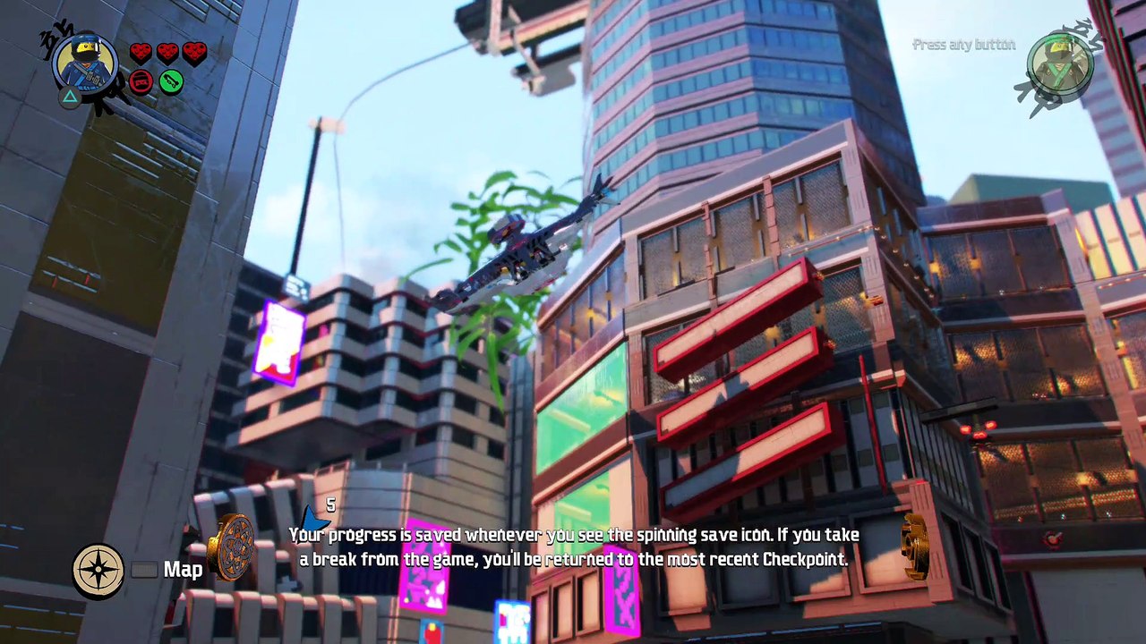 The LEGO Ninjago Movie Videogame — Walkthrough Part 4 — REAL CAT INVASION