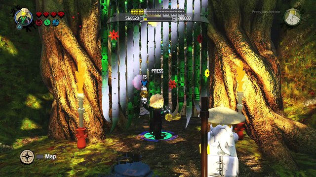 The LEGO Ninjago Movie Videogame — Walkthrough Part 5 — LEGO DEEP IN JUNGLE