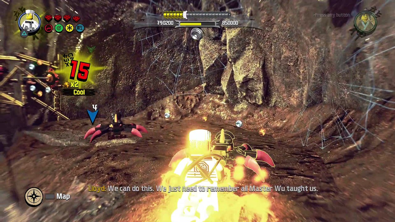 The LEGO Ninjago Movie Videogame — Walkthrough Part 6 — THE DARK RAVINE