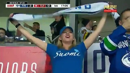 04.01.2019 ЧМ U-20. Финляндия - Швейцария - 6_1. Голы 1/2 финала