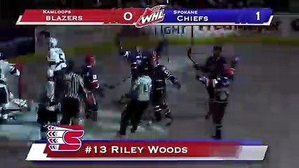 WHL Kamloops Blazers (1) at Spokane Chiefs (3)