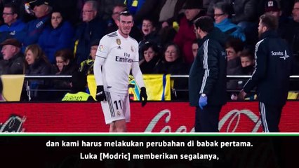 Pertandingan Berubah Setelah Bale Mengalami Cedera - Solari