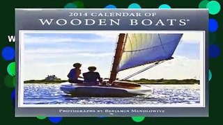 Wooden Boats Calendar