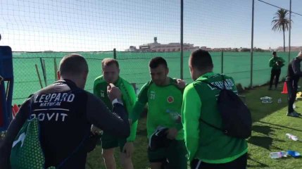 Virton: troisième jour de stage