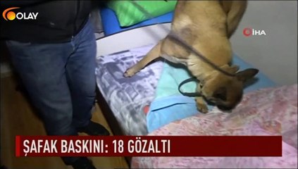 Şafak baskını: 10 gözaltı