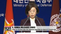 Tokyo responds to Seoul's video in radar lock-on incident dispute