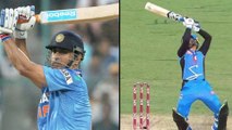 Big Bash League 2019 : Rashid Khan Plays MS Dhoni's Signature Helicopter Shot Perfectly | Oneindia