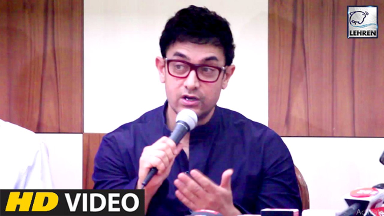 Aamir Khan At Website Launch Of Child Obesity Support Team